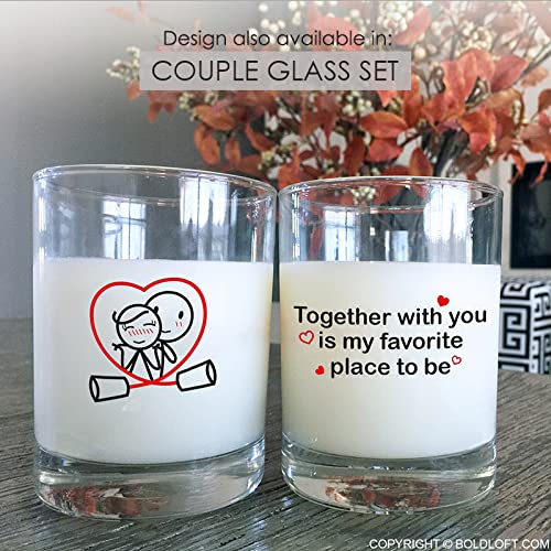 Boldloft Together Is My Favorite Place To Be Couple Coffee Mugs-Matching Coffee Mugs For Couples His And Hers Gifts For Wedding