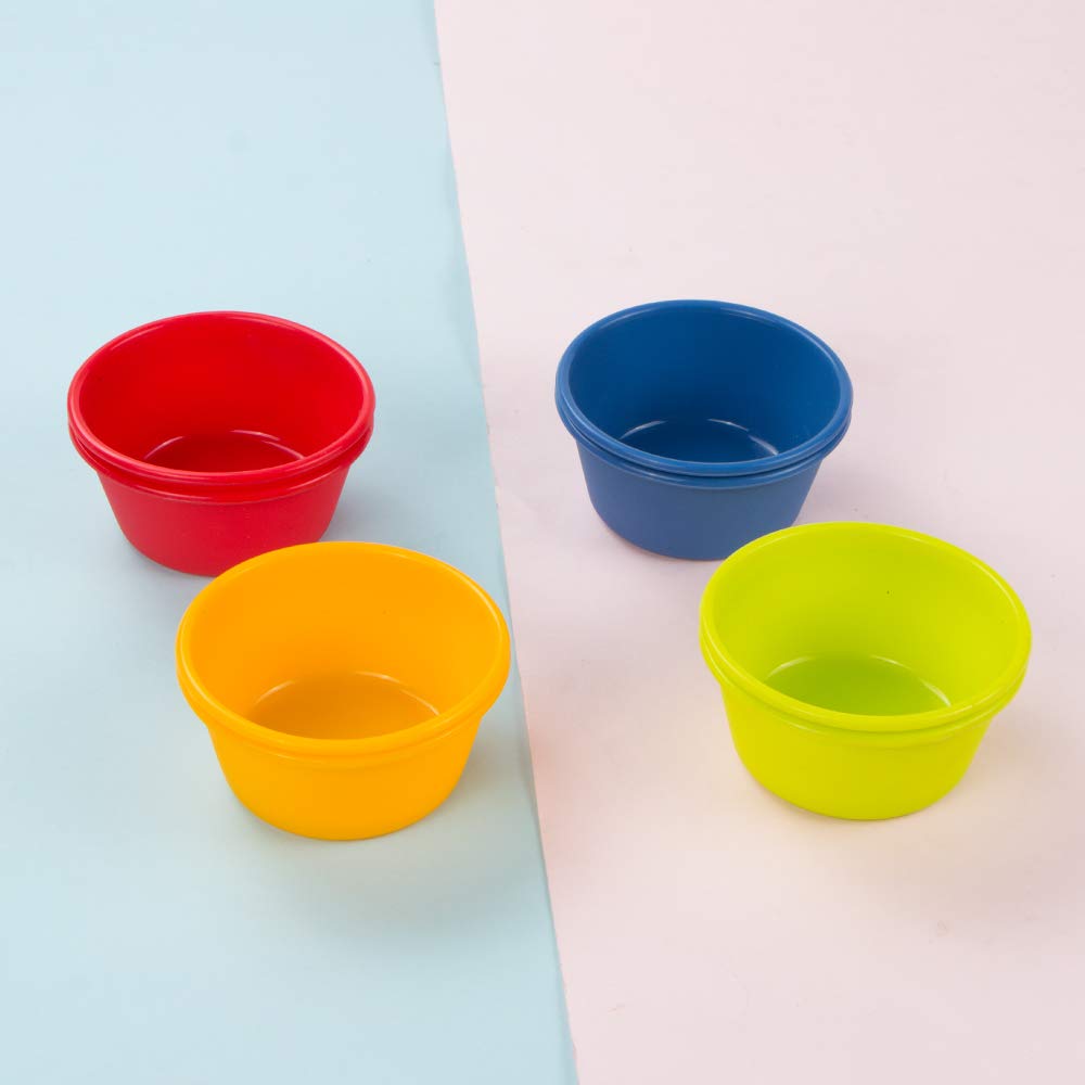 Webake Silicone Cupcake Baking Cups Set Of 8, Air Fryer Muffin Pan Jumbo Muffin Liners Reusable Large Individual Muffin Tin, 3.5