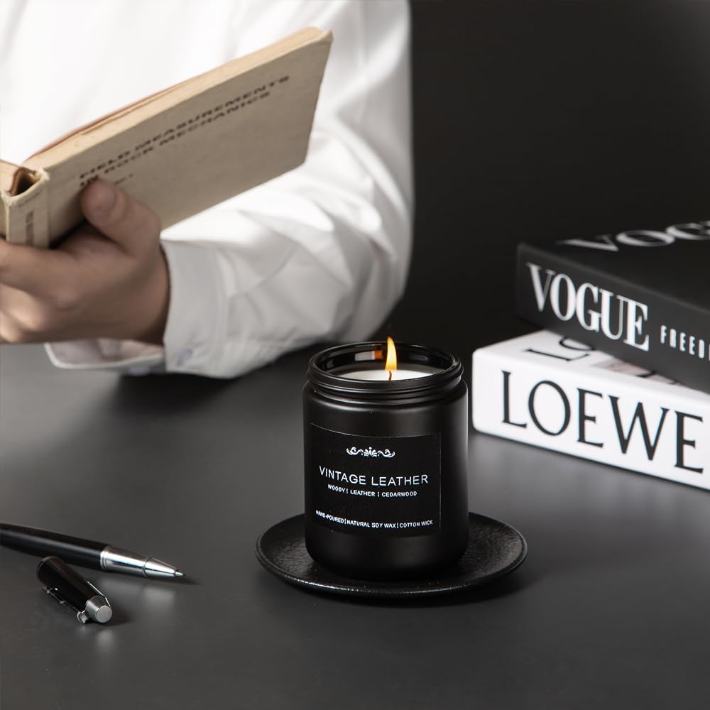 Scented Candles for Men, 6 Pack Candles for Home Scented, 42oz 300 Hour Long Lasting Candles, Set for Men Scented Candles for Ho
