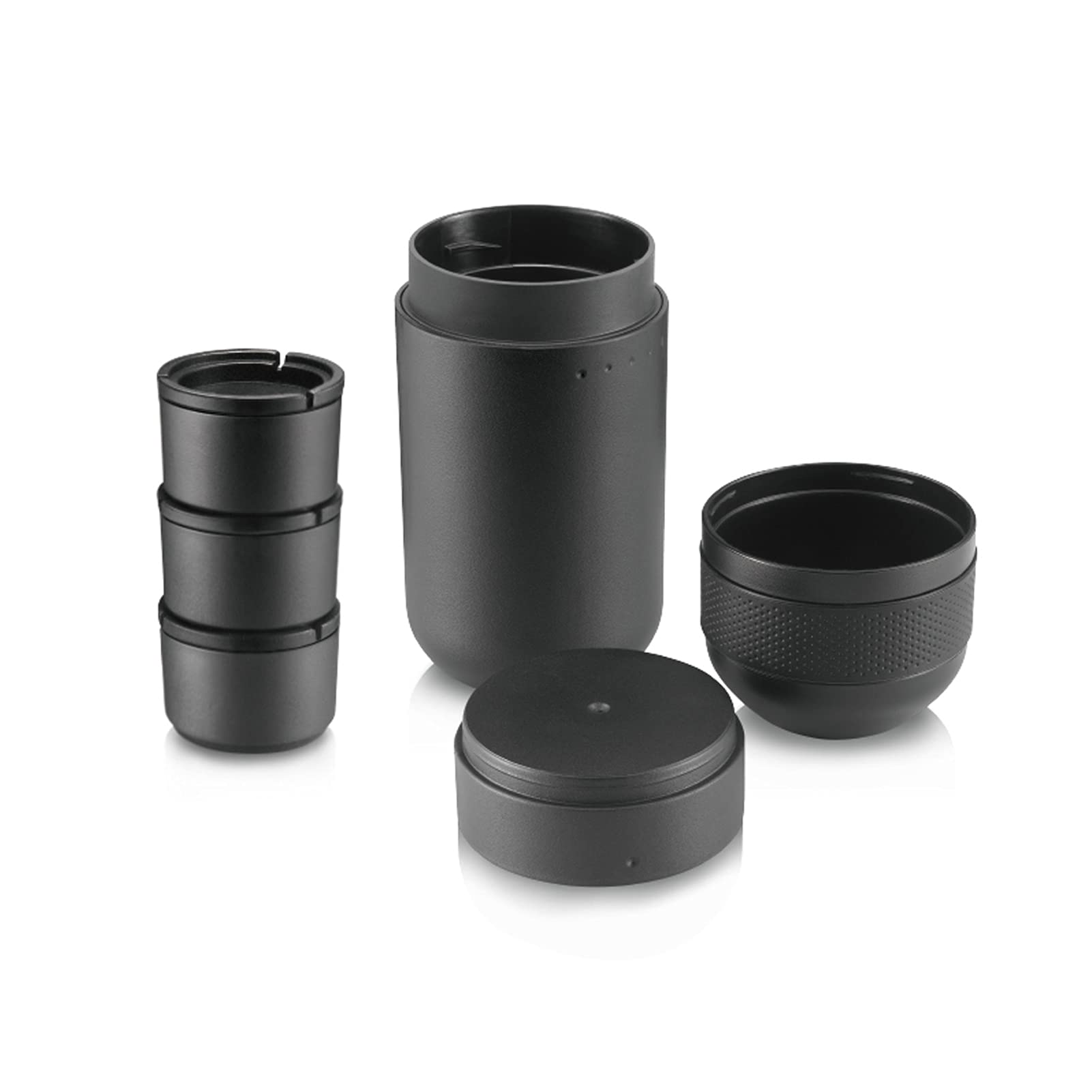 Wacaco Minipresso Kit, Accessory For Minipresso Gr, Larger Water Tank With 3 Filter Baskets, For Lungo Espresso