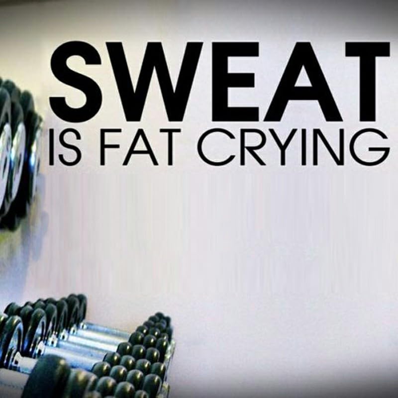 GADGETS WRAP Wall Decal Vinyl Sticker Big Letter Sweat for Office Home Wall Decoration