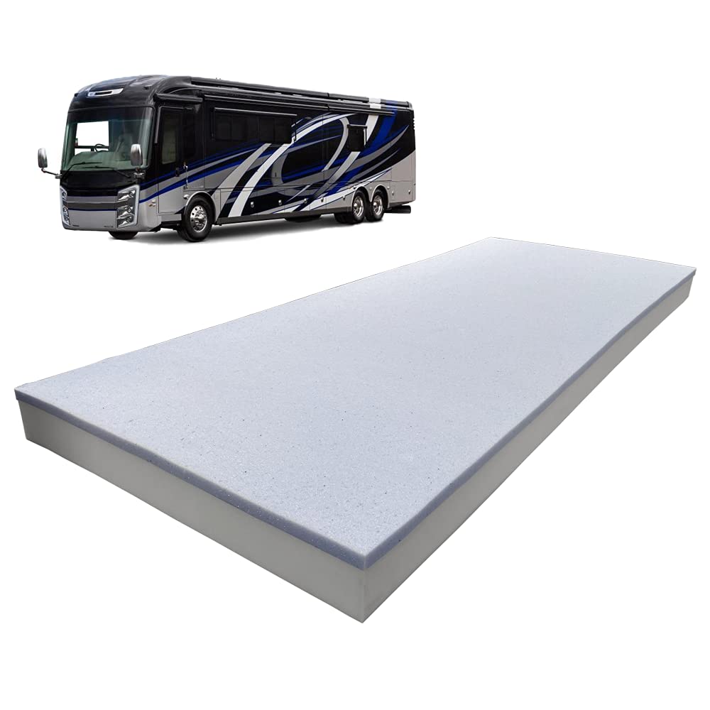 Foamma 4'' X 36'' X 72'' Gel Memory Foam Rv Bunk Mattress Replacement, Medium Firm, Pressure Relieving, Cooling Premium Comfort,