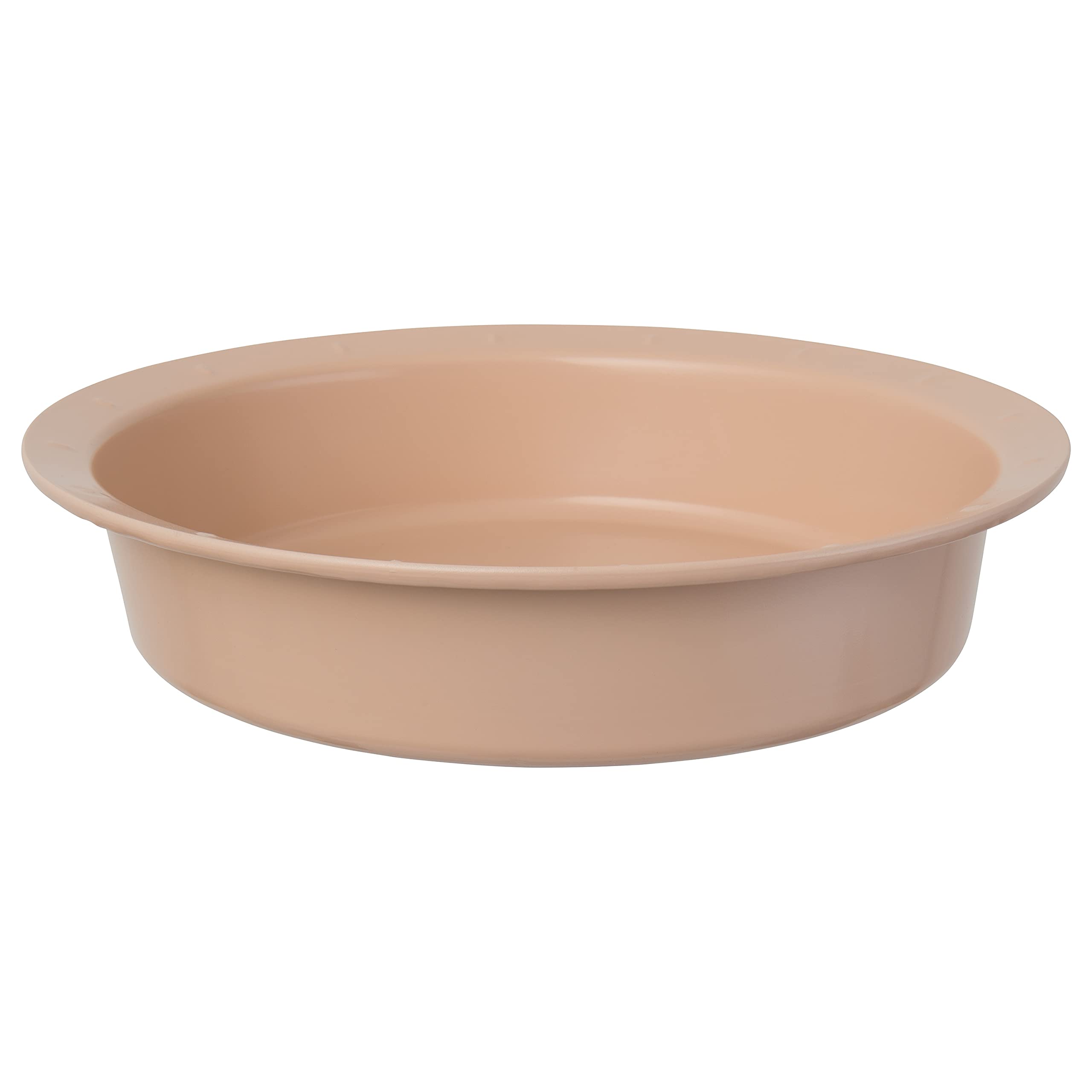 Berghoff Leo Carbon Steel Non-Stick Round Cake Tin Deep Pan, Pink, 26.5 X 26.5 X 6 Cm