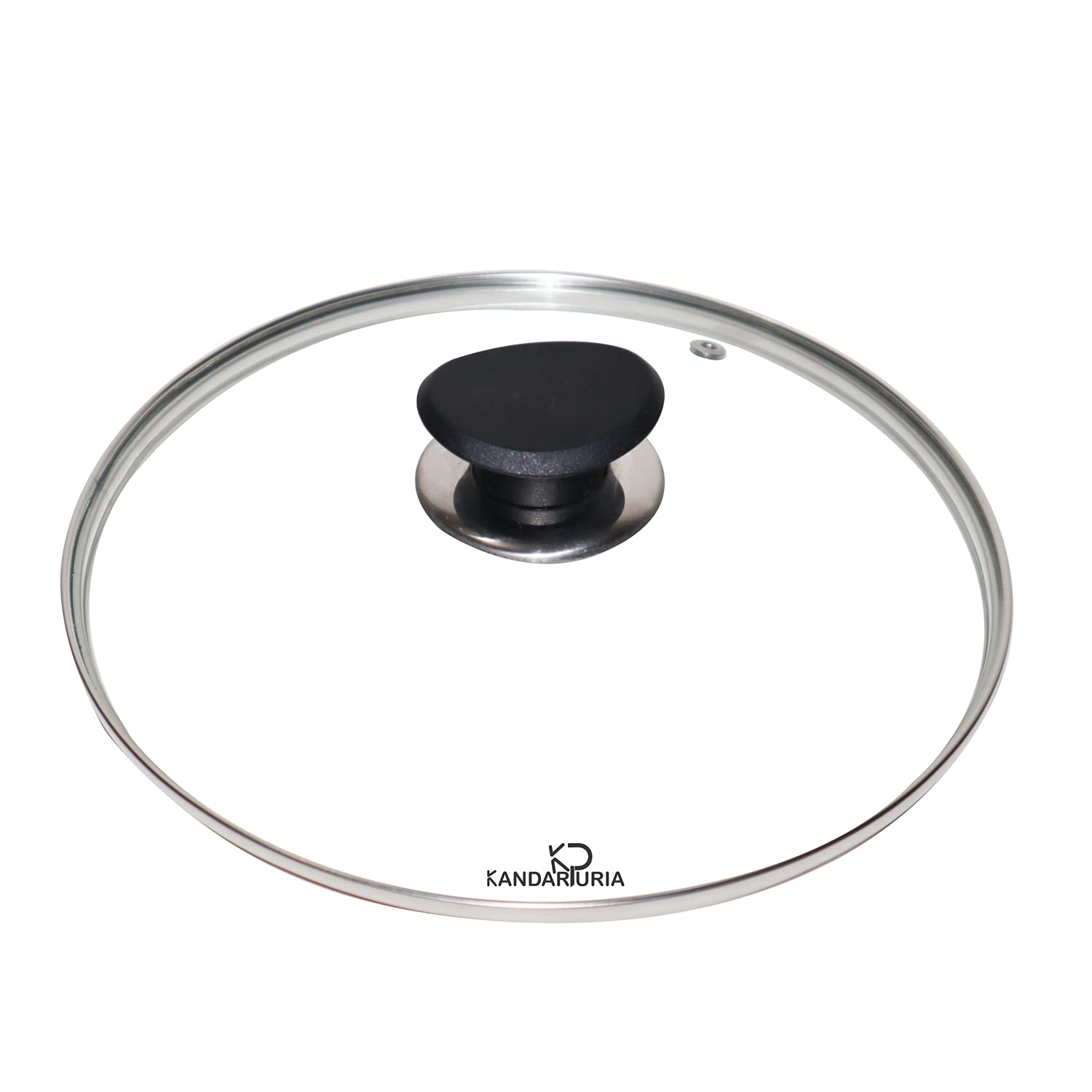 Kandarpuria Long Lasting Glass Lid, Glass Lid For Kadai (32 Cm)