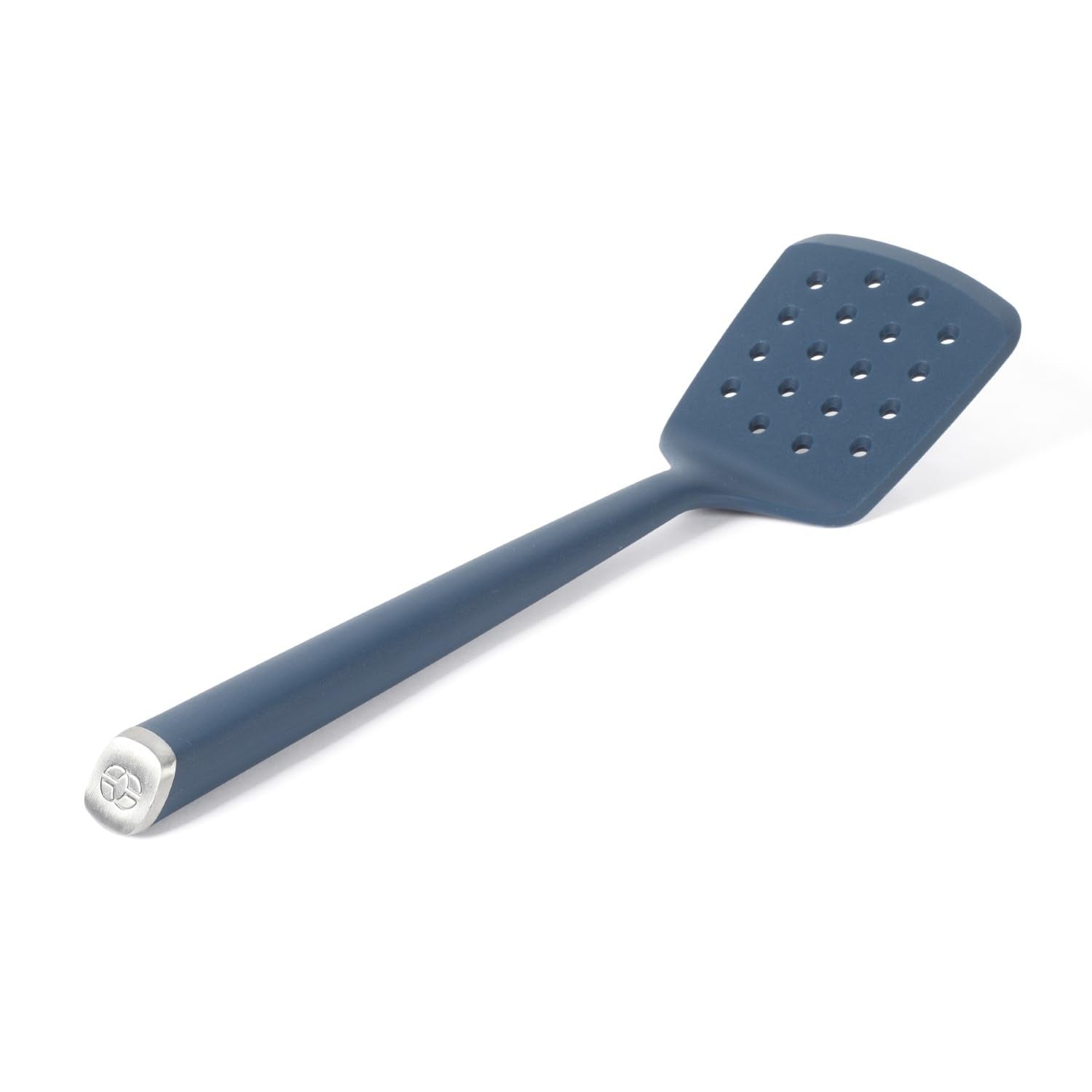 Calphalon Edge Silicone Flexible Slotted Turner - Navy Blue