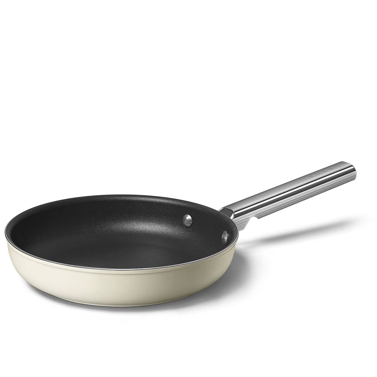 Smeg Cookware 9.5-Inch Cream Frypan
