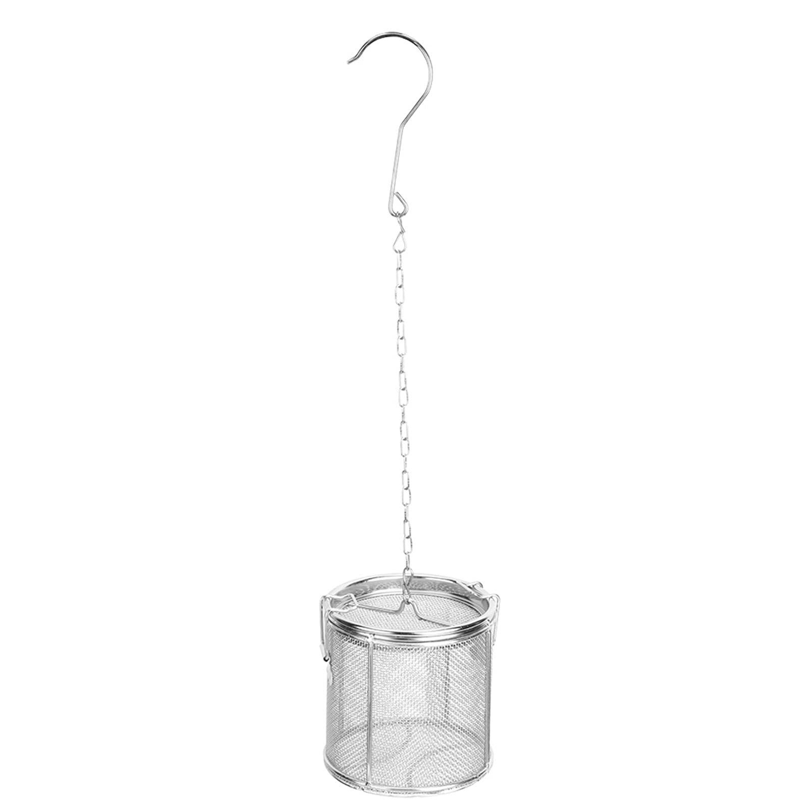 Spice Filter, Stainless Steel Wire Mesh Design Tea Strainer Soup Seasonings Seperation Basket Filter For Home Kitchen