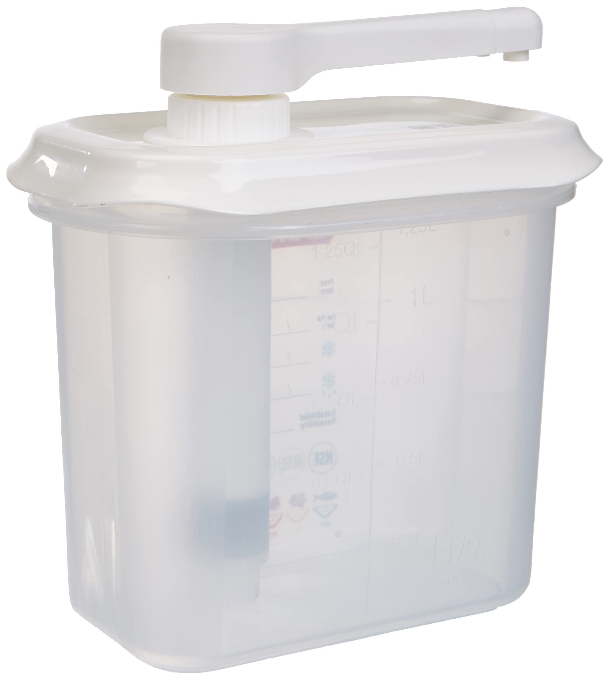 Araven Sauce Dispenser Transparent - Gn 1/9 1.5Ltr