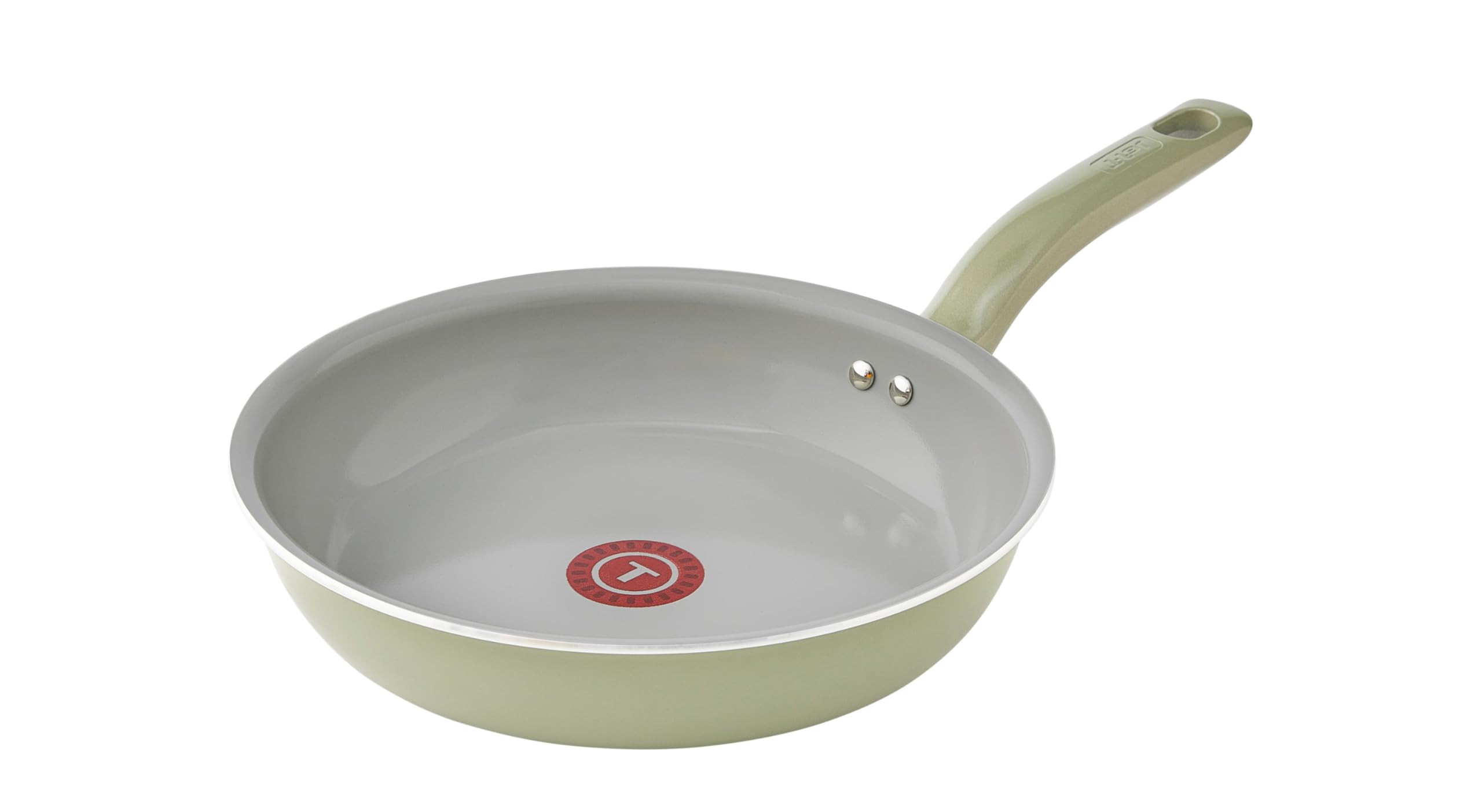 Tfal Recycled Ceramic Nonstick Fry Pan 12 Inch Oven Safe 350F Pots and Pans, Cookware Green