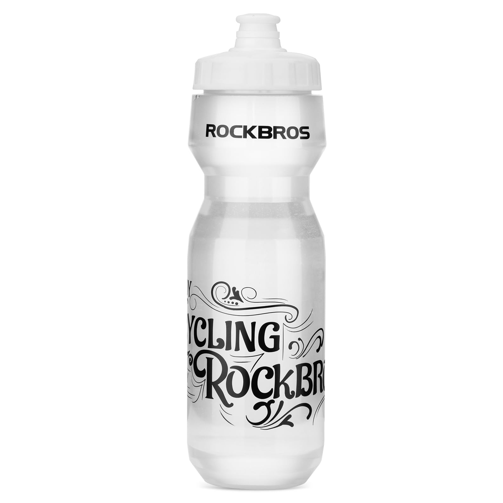 ROCKBROS Cycling Water Bottle, 2025oz Squeeze Sports Water Bottle, BPAFree