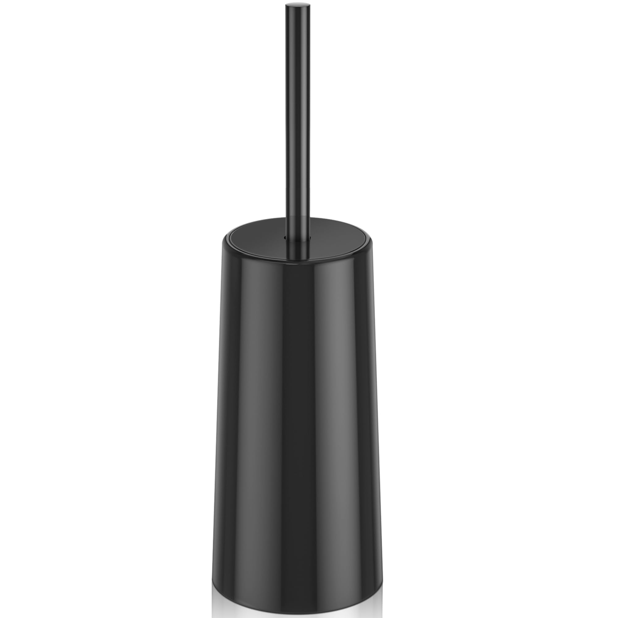 Ixo Stainless Steel Toilet Brush With Holder, Black