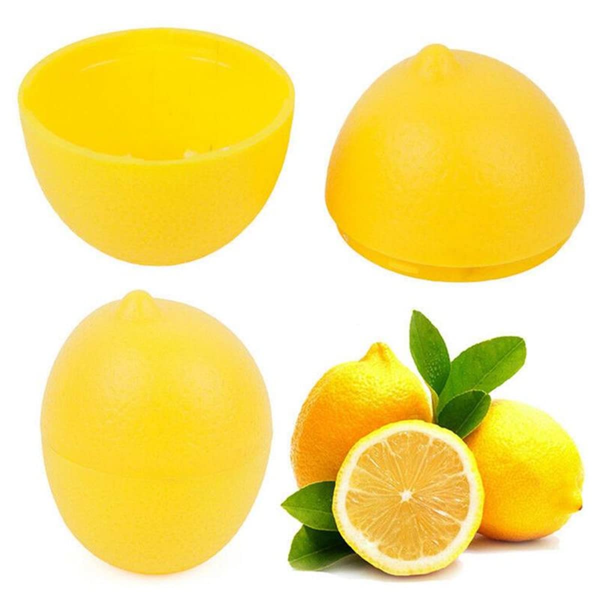 Aisibo Lemon Storage Containers, Lime Saver Fresh Set And Line Lime Saver Fresh Keeper Fruit Storage Holder For Fridge