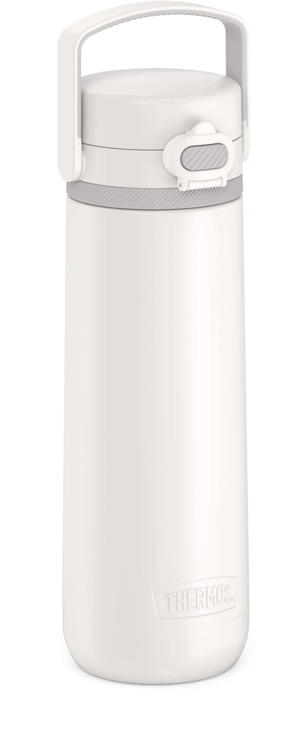 Alta Series By Thermos Stainless Steel Direct Drink Bottle, 16 Ounce, Sleet White