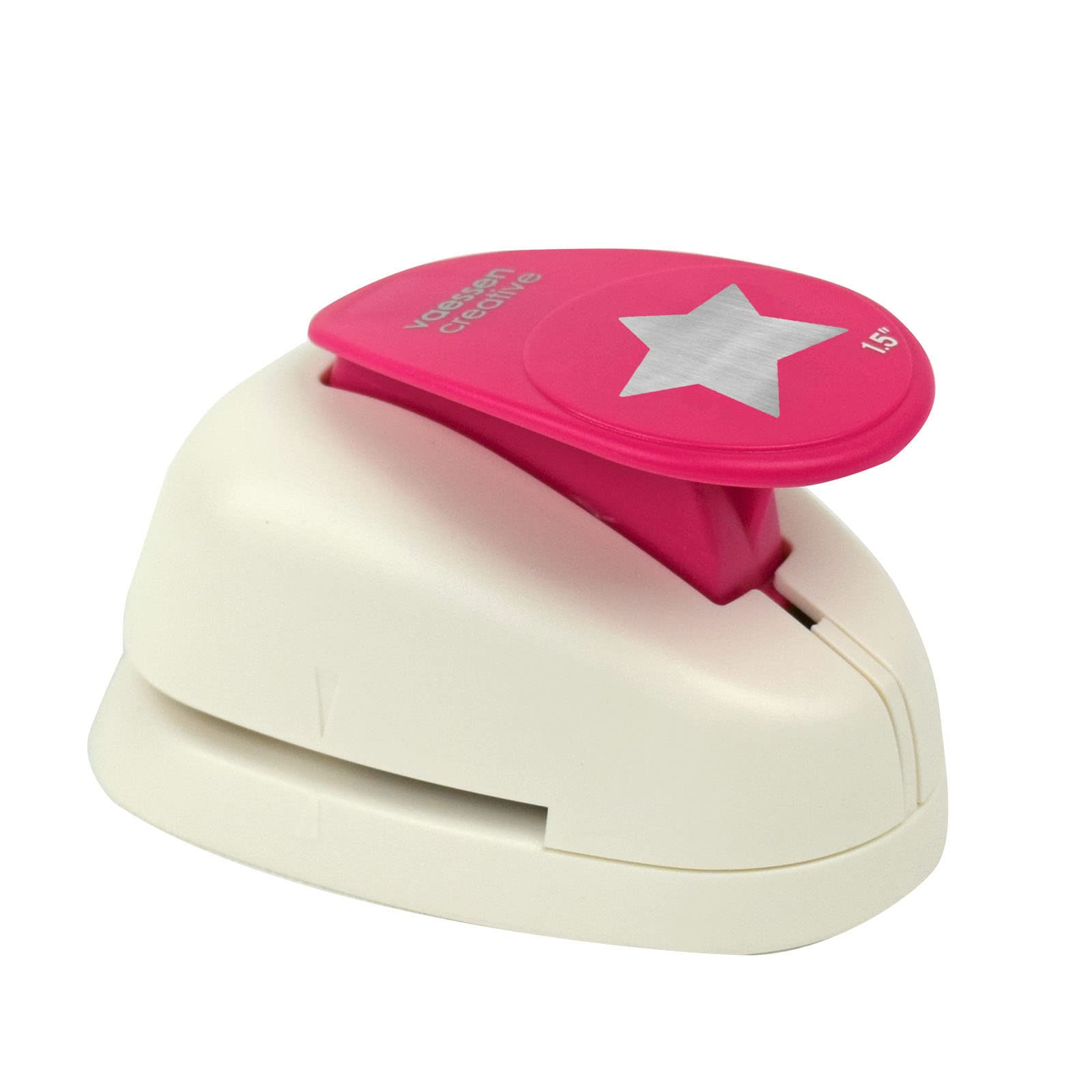 Vaessen Creative Craft Paper Punch Star Motive Puncher, Multi-Colour, Maxi