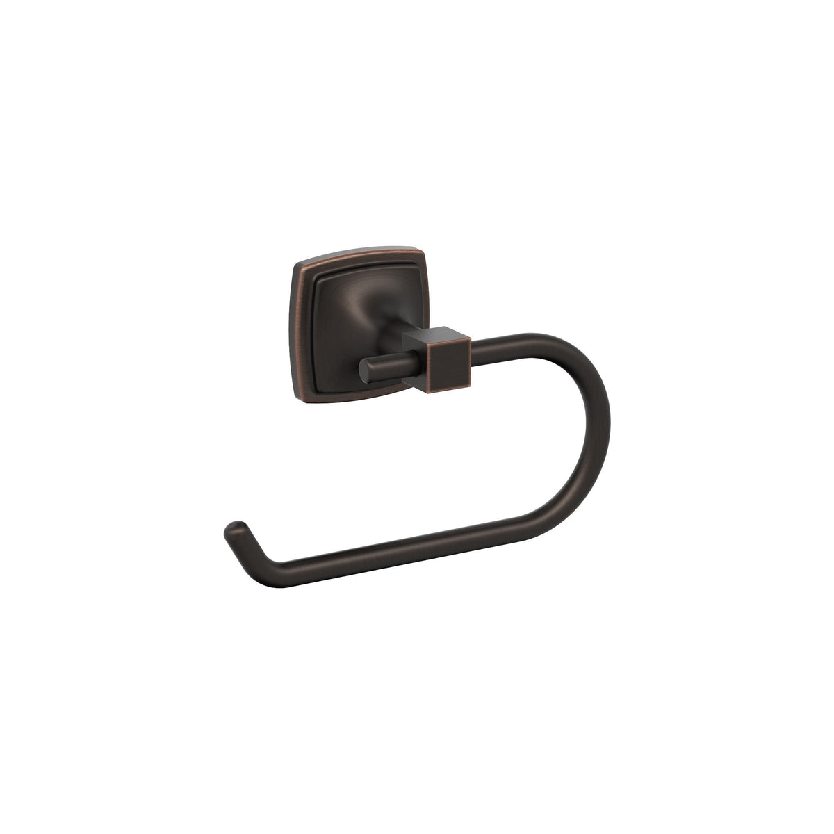 Amerock Bh36091Orb | Oil Rubbed Bronze Single Post Toilet Paper Holder | 7-1/16 In. (179 Mm) Length Toilet Tissue Holder | Statu