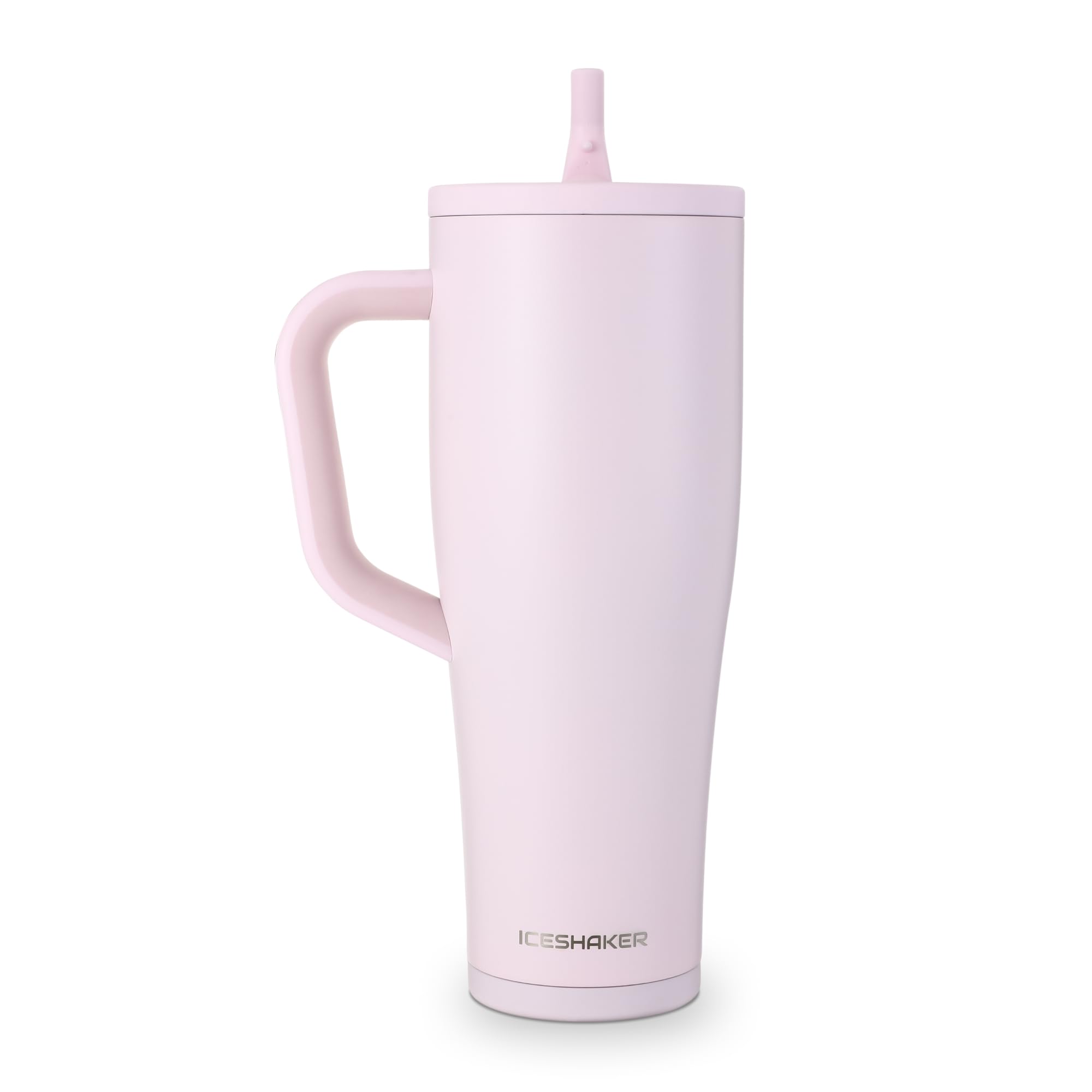 Ice Shaker 40 oz Tumbler with Handle and Straw | 40oz Oakley | Cold for 30+ Hours | 2-in-1 Tumbler Shaker Bottle | Odor-Free 40 