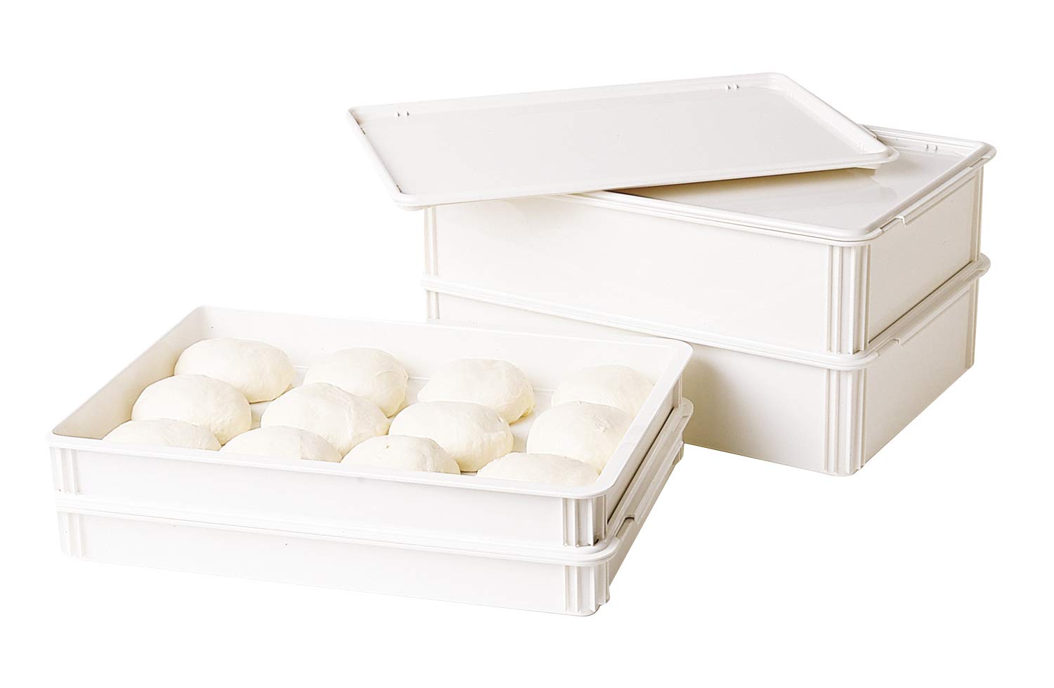 Polycarbonate Pizza Dough Box 18'' X 26'' X 3''