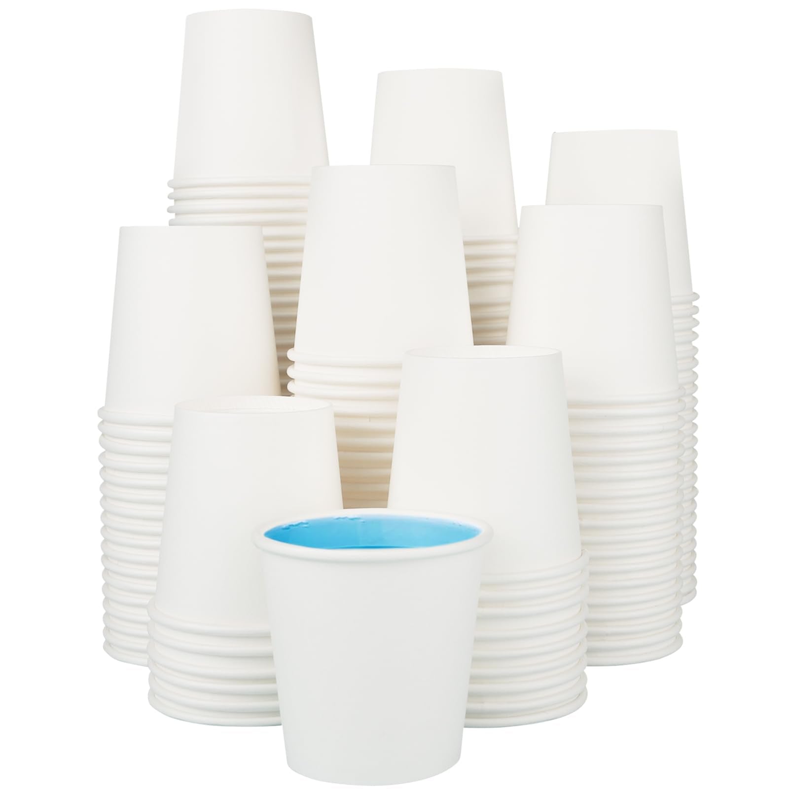 Huifany 300 Pack 5 oz Paper Cups, Small Bathroom Cups Disposable Paper Cup for Mouthwash,Hot/Cold Beverage Drinking Cup for Part