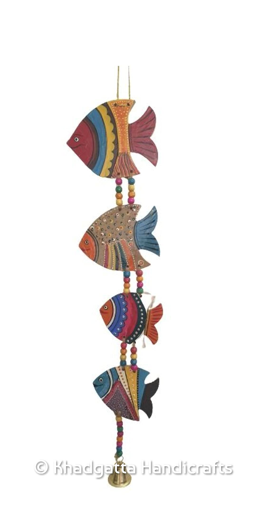 Khadgatta Handicrafts Fish Door Hanging Toran Latkan Decorative Room Office Wall Decoration Decorative Wall Hanging Items For Ro