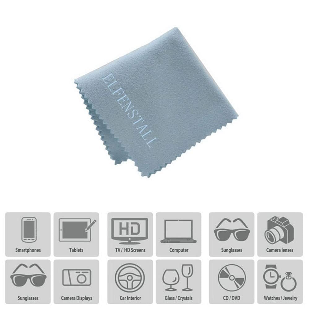 Elfenstall- 30pcs Mini Clear 2ml 5/8Dram Atomizer Vial Glass bottle Spray Refillable Perfume Empty Sample Bottle Clean Cloth Free 3ML Pipette for Travel Party