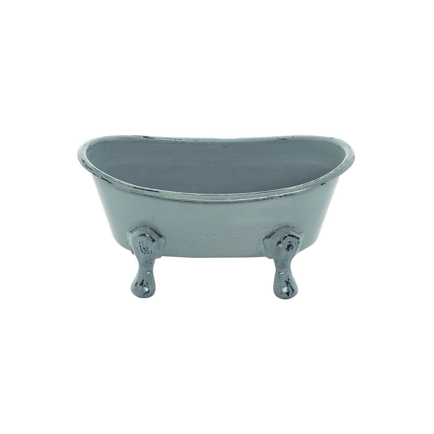 Mini Gray Bathtub Soap Dish