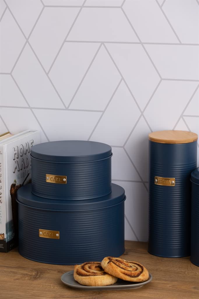 Typhoon Otto Collection | Set Of 2 Cake Tins - Navy