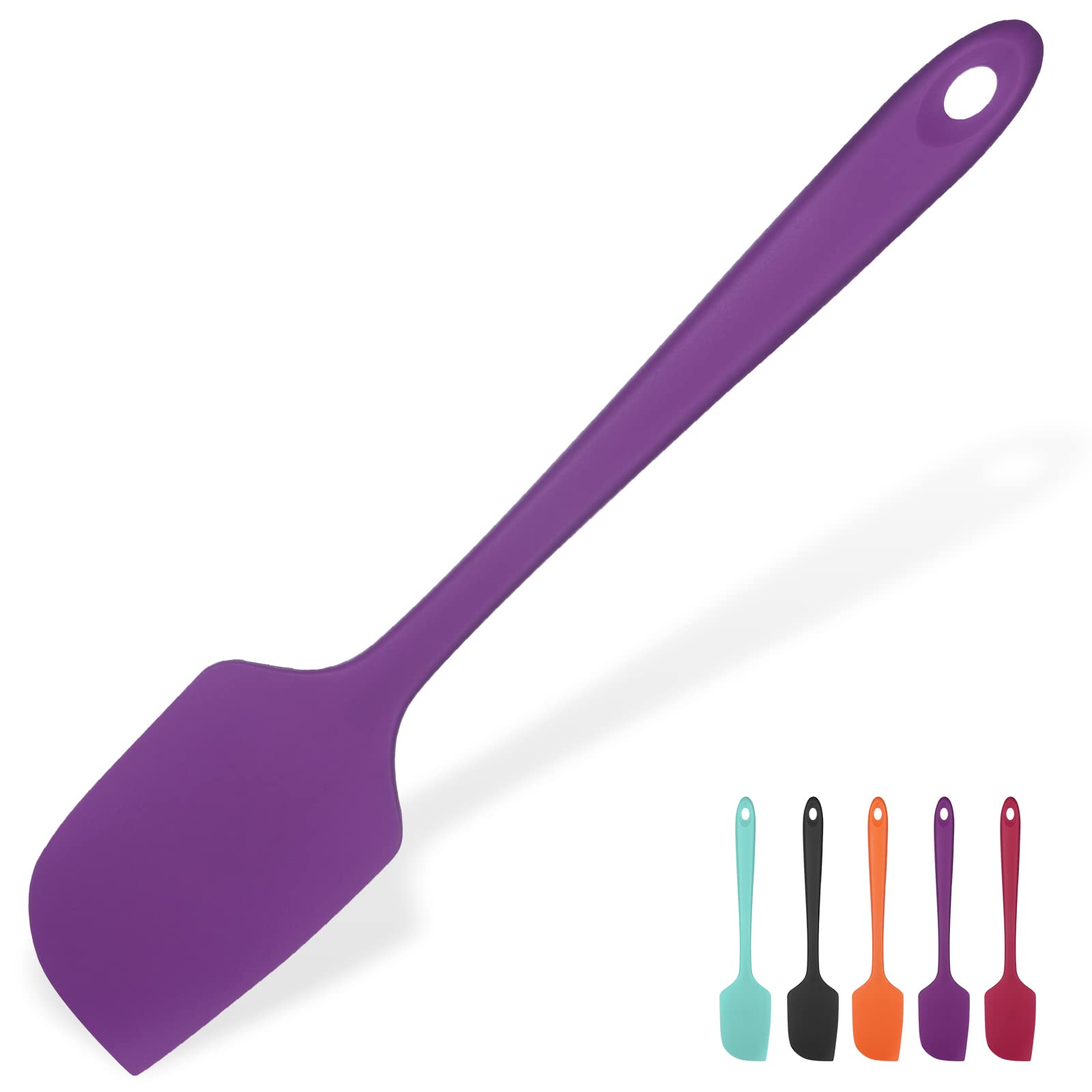 14In Extra Large Silicone Spatula: U-Taste 600F Heat Resistant Flexible Silicon Mixing Stirring Cooking Scraping Baking Bowl Scr
