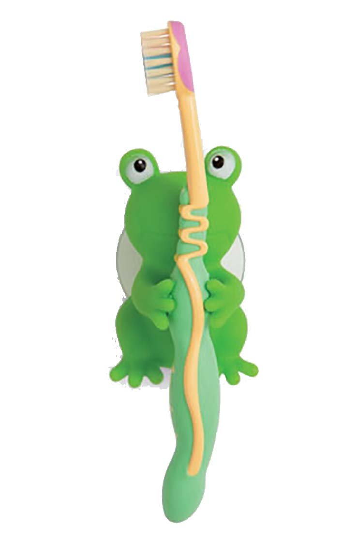 Mommys Helper Toothbrush Holders, Froggie And Friend