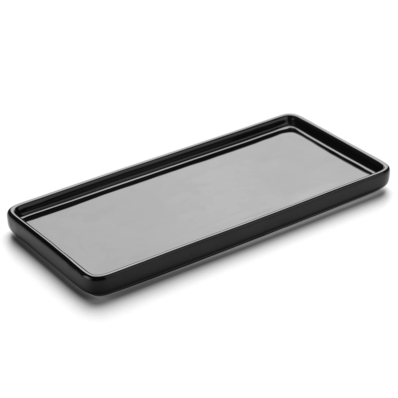 Gurygo 10 Bathroom Tray, Ceramic Vanity Tray For Bathroom, Small Ceramic Trays, Kitchen Soap Tray, Dish Soap Tray For Kitchen Co