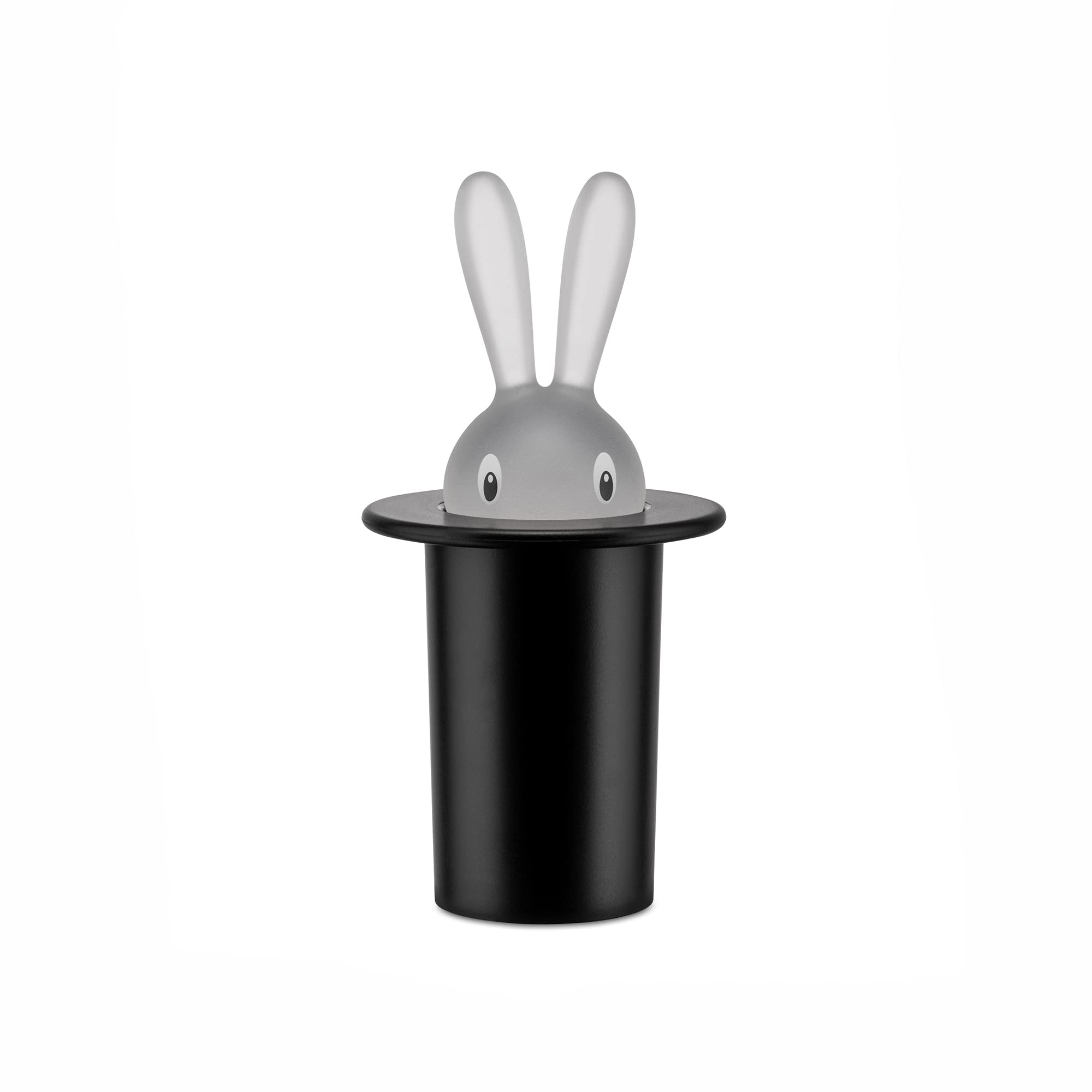 Alessi Magic Bunny Toothpick Holder, Black