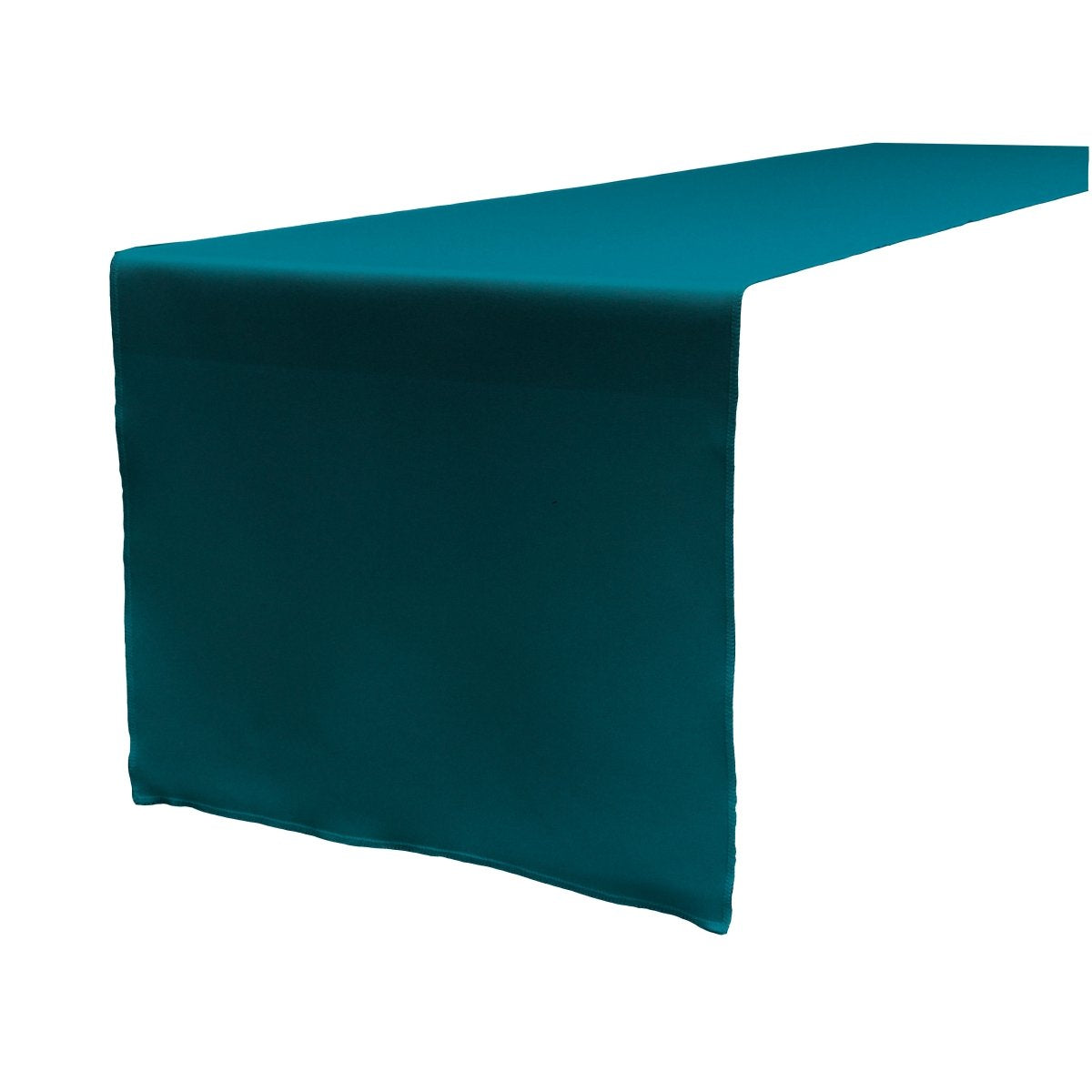 LA Linen Polyester Poplin Table Runner 14  by 108-Inch  Dark Teal