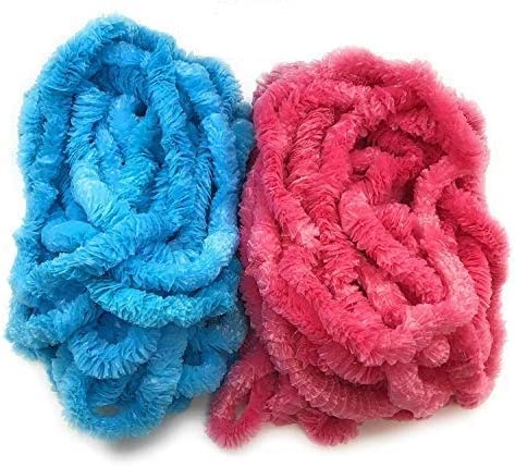 Oojami Baby Gender Reveal Leis Pack - Perfect For Baby Shower Announcement, Includes 48 Leis With 24 Blue And 24 Pink - Mahalo F