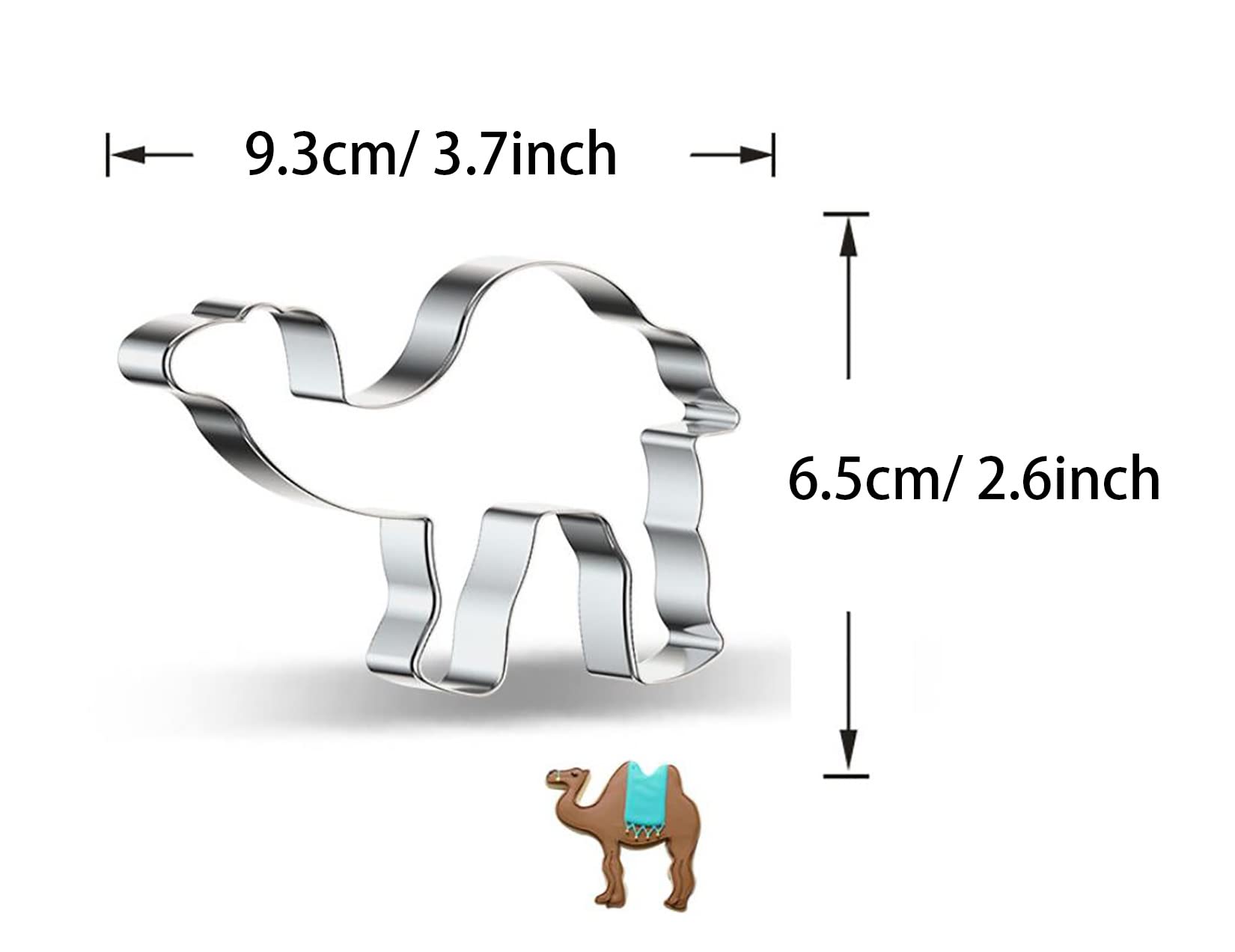 Wjsyshop Camel Shape Cookie Cutter - C