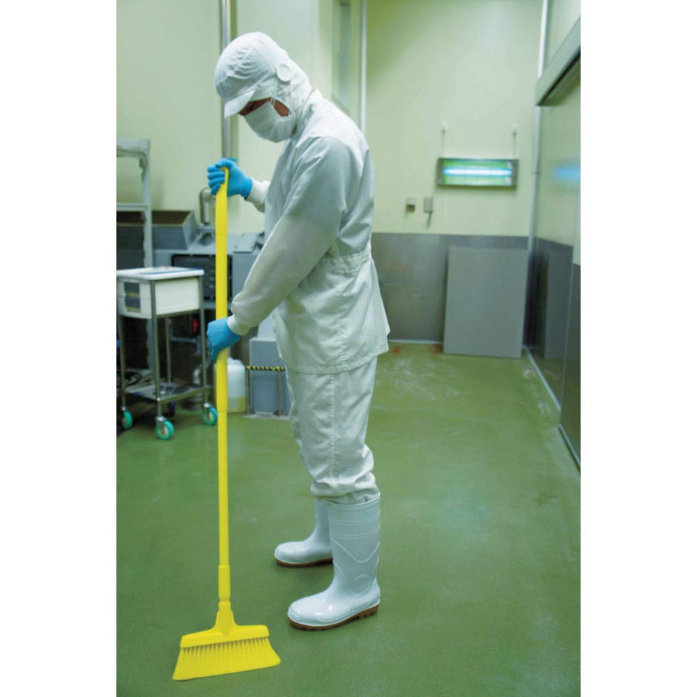 Vikan, White Broom,Lobby,Soft/Stiff,10.25'',Pp/Pet, 3104