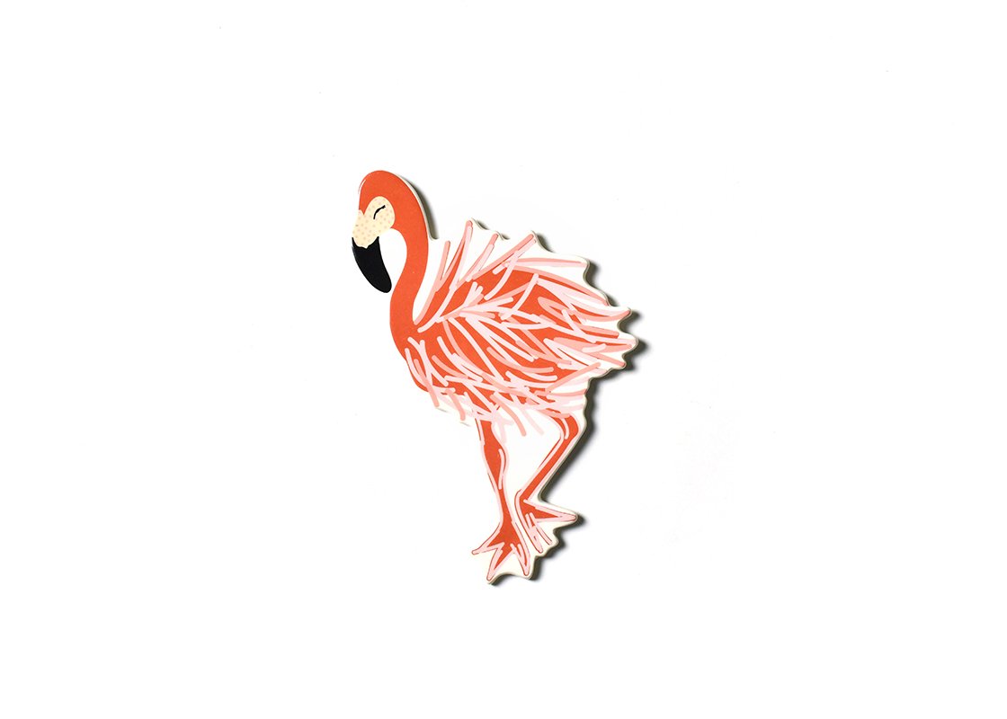 Happy Everything! Decorative Social Mini Attachment (Flamingo)