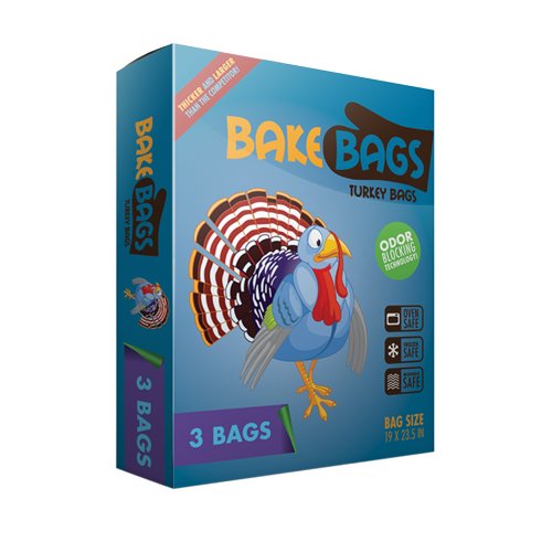 New Reusable Oven Bag Turkey Bag (3 Pack)