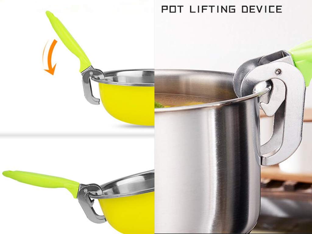 Hot Plate Gripper, Kitchen Hot Dish Bowl Plate Clip Anti Scalding Dish Plate Tongs For Microwave Toaster Oven Steamer Air Fryer