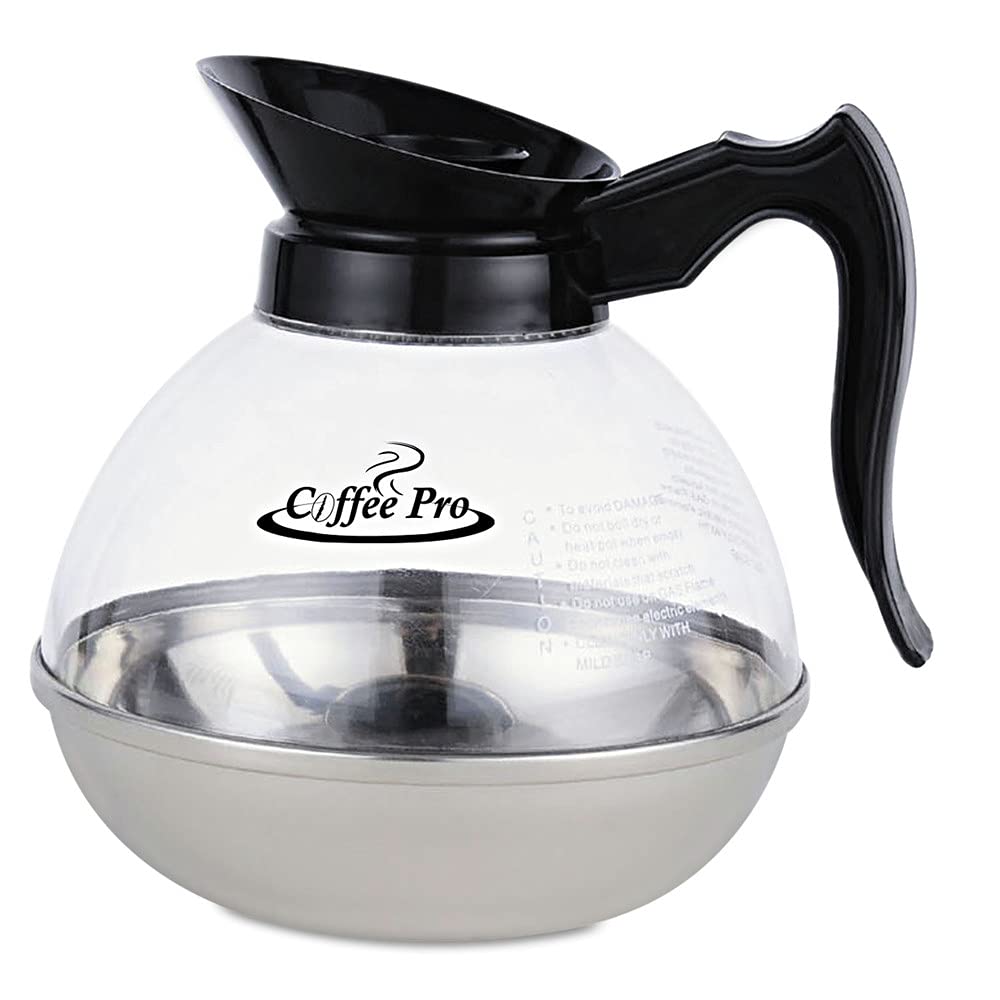 Coffee Pro Cpu12 Cfpcpu12 Decanters, 8 Length, 8 Width, 8 Height, 10 Lb, 1, White