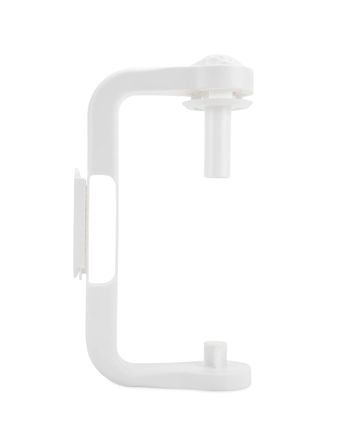 Camco Paper Towel Holder | Ideal For Compact Areas | Features Mountable Design And Adjustable Side Knob | White (57114)