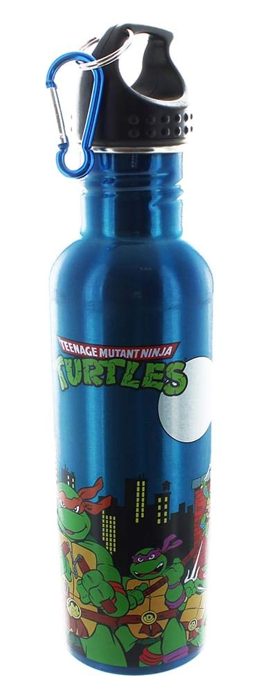 Teenage Mutant Ninja Turtles Group 25Oz Aluminum Water Bottle