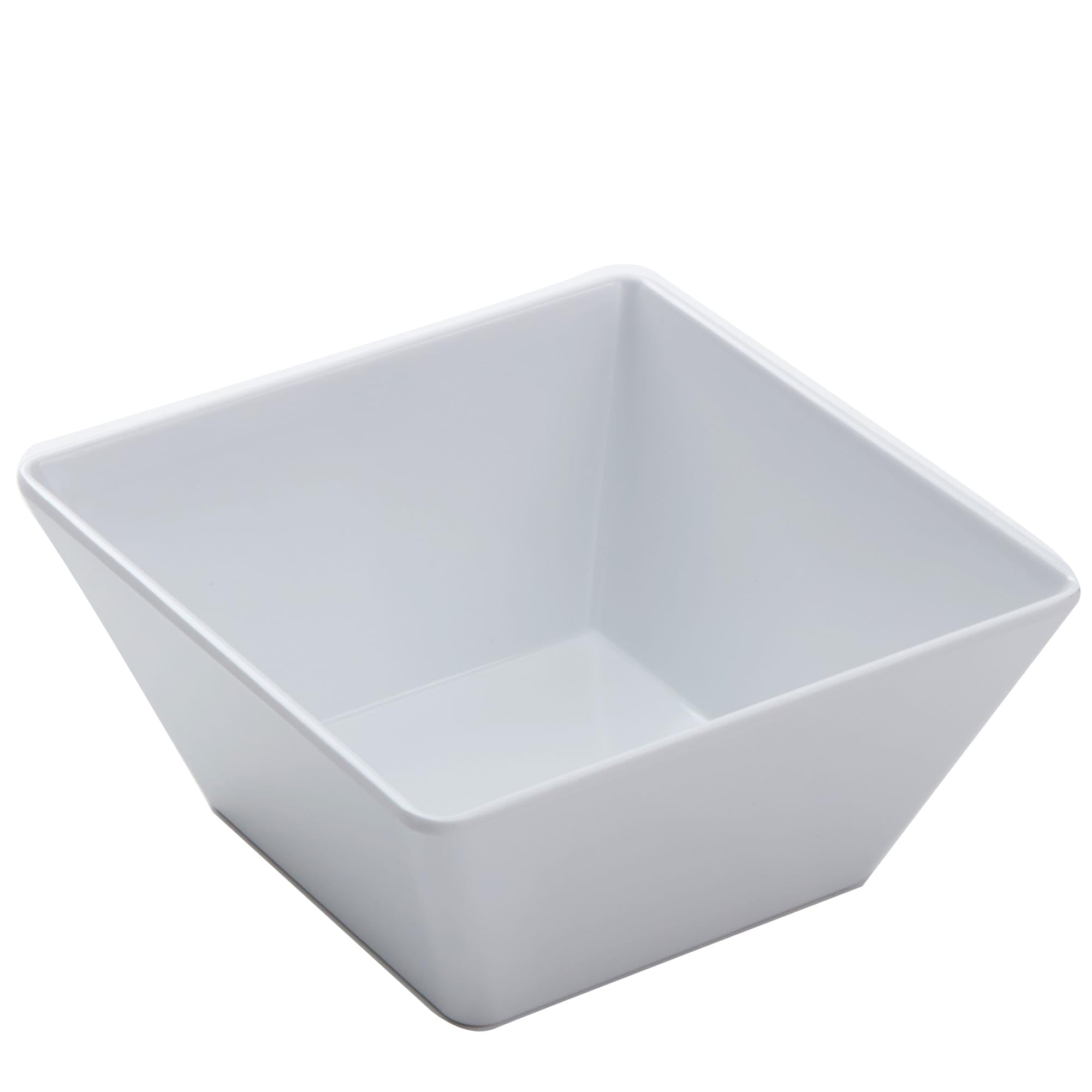 American Metalcraft Melsq73 Melamine 7'' Square Bowl, 58-Ounce, White, 1 Count (Pack Of 1)