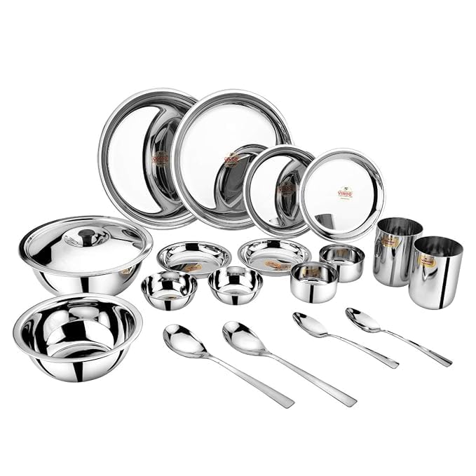 Vinod 18 Pieces Dinner Set For Two Persons