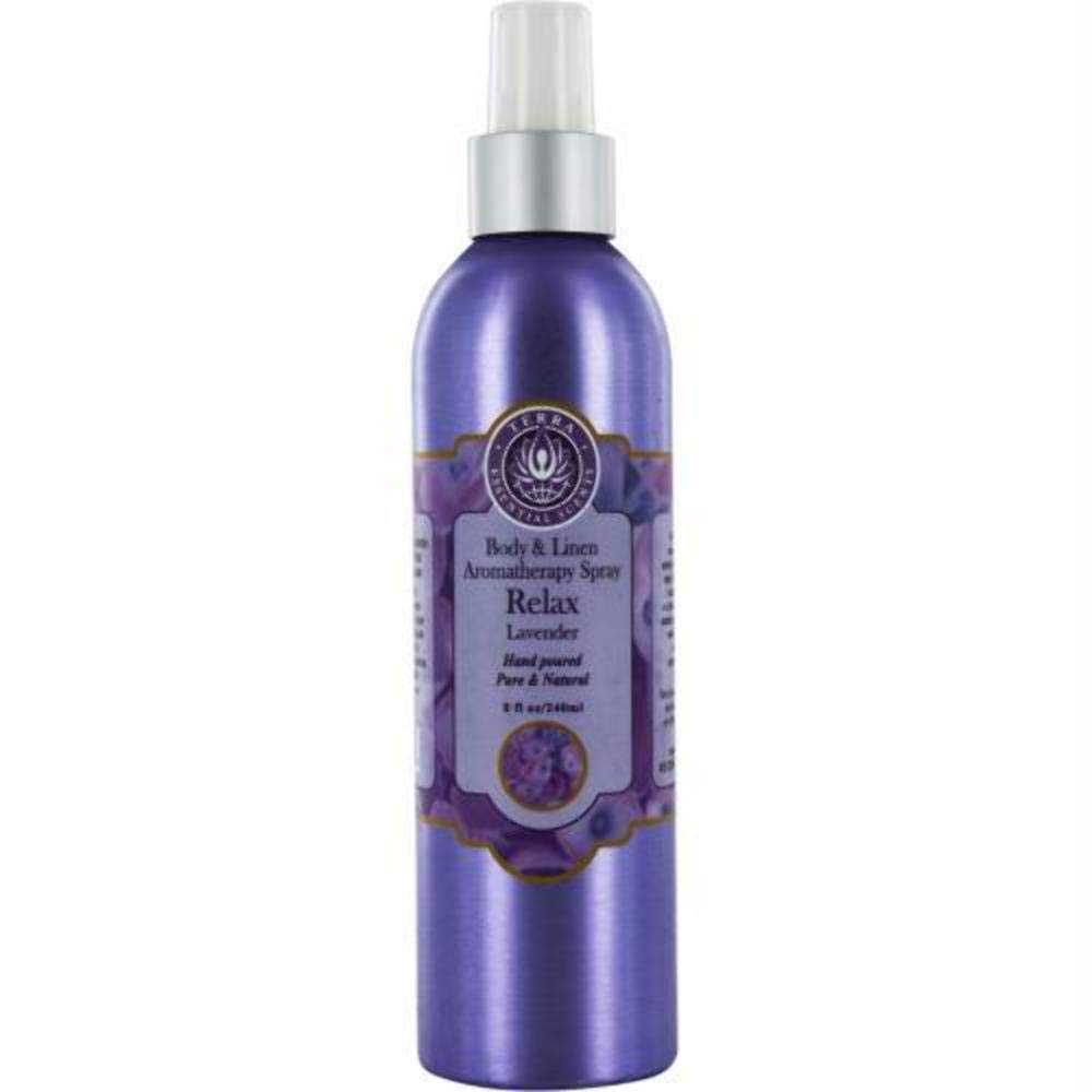 TERRA ESSENTIAL SCENTS Relax Lavender Room Spray, 8 OZ