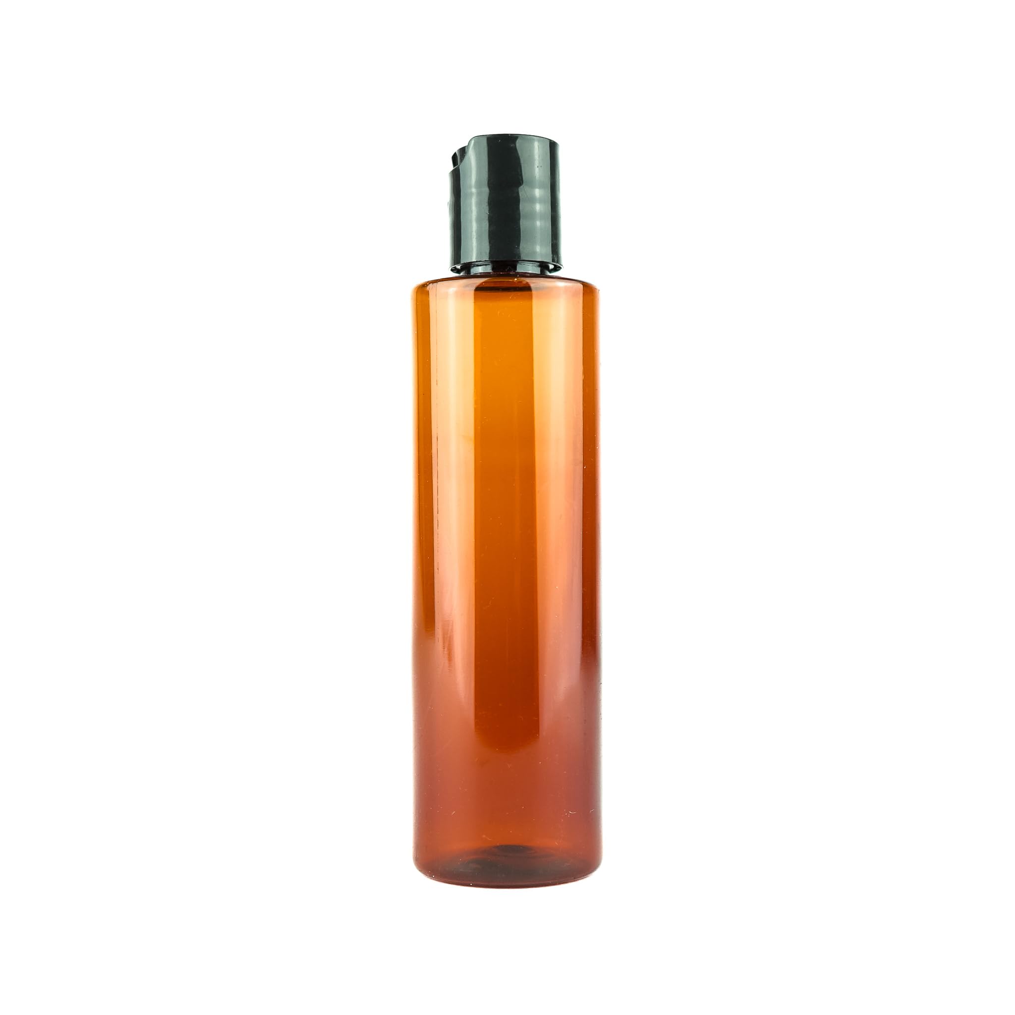 Nature Packaged Plastic Amber Bottles (Pack Of 48) - 4Oz Amber Plastic Bottle With Screw Caps; Used As Reusable Shampoo Bottles,