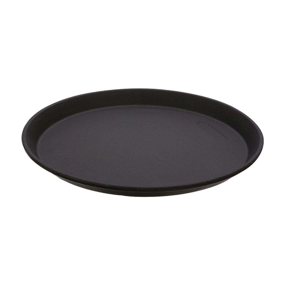 Cambro 1100Ct110 Camtread Round Server Tray, Black, 11