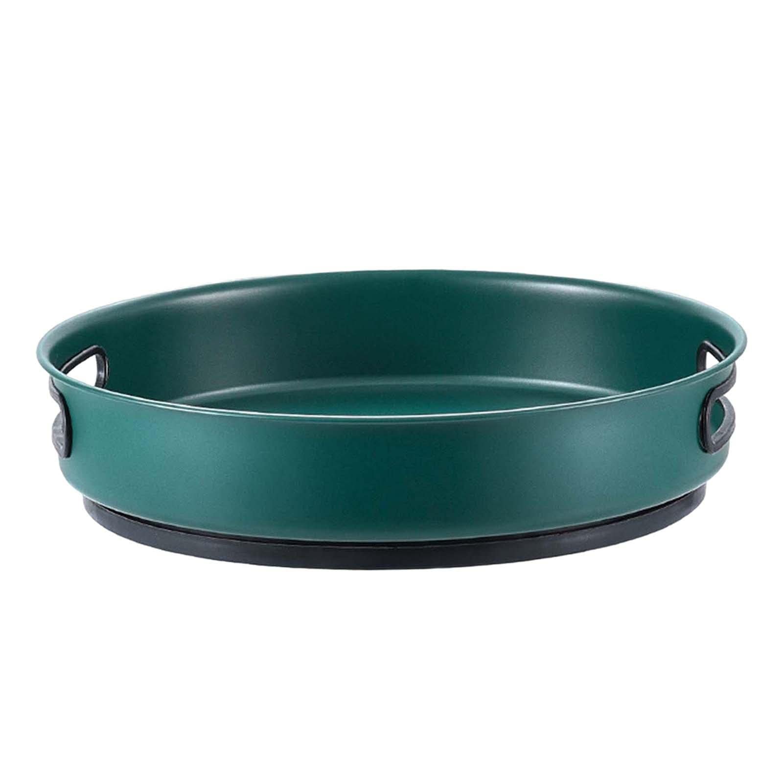 Ujeavette Stainless Steel Rotating Spice Rack 360 Degree For Table Cabinet Countertop Xl Green