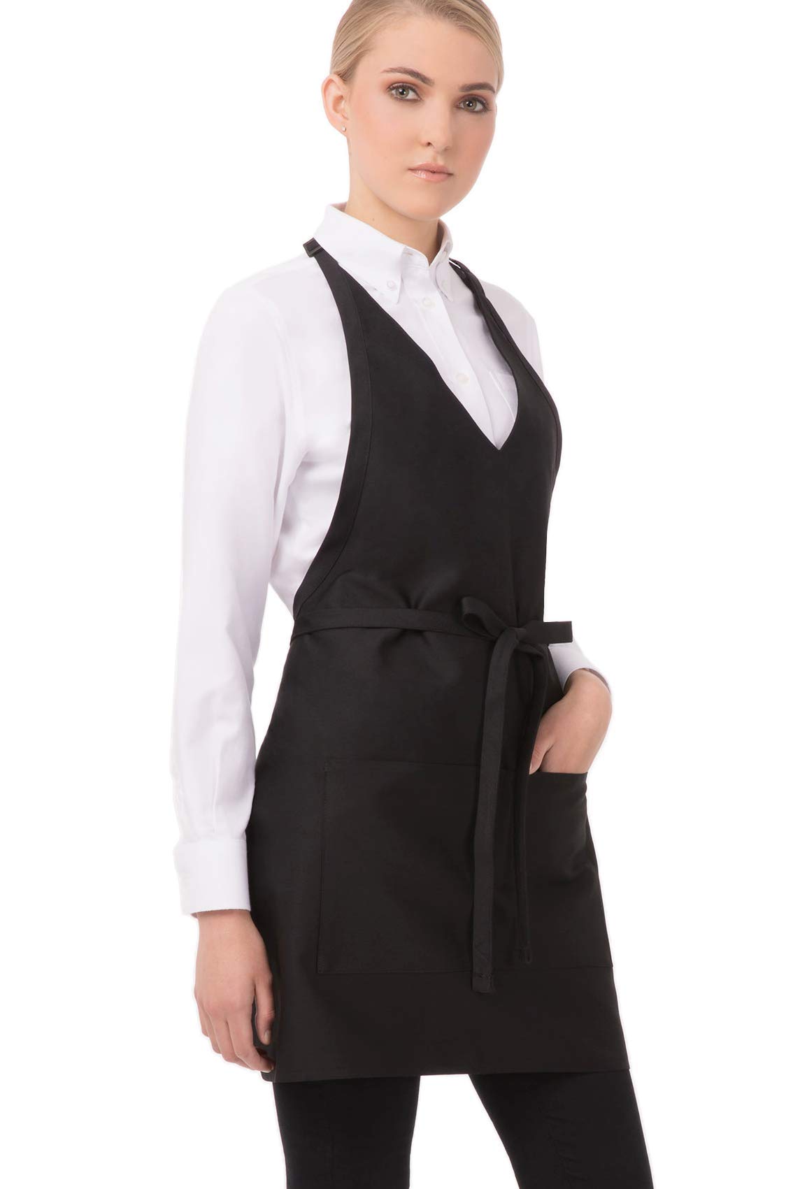 Chef Works Vneck Tuxedo Apron (F23)