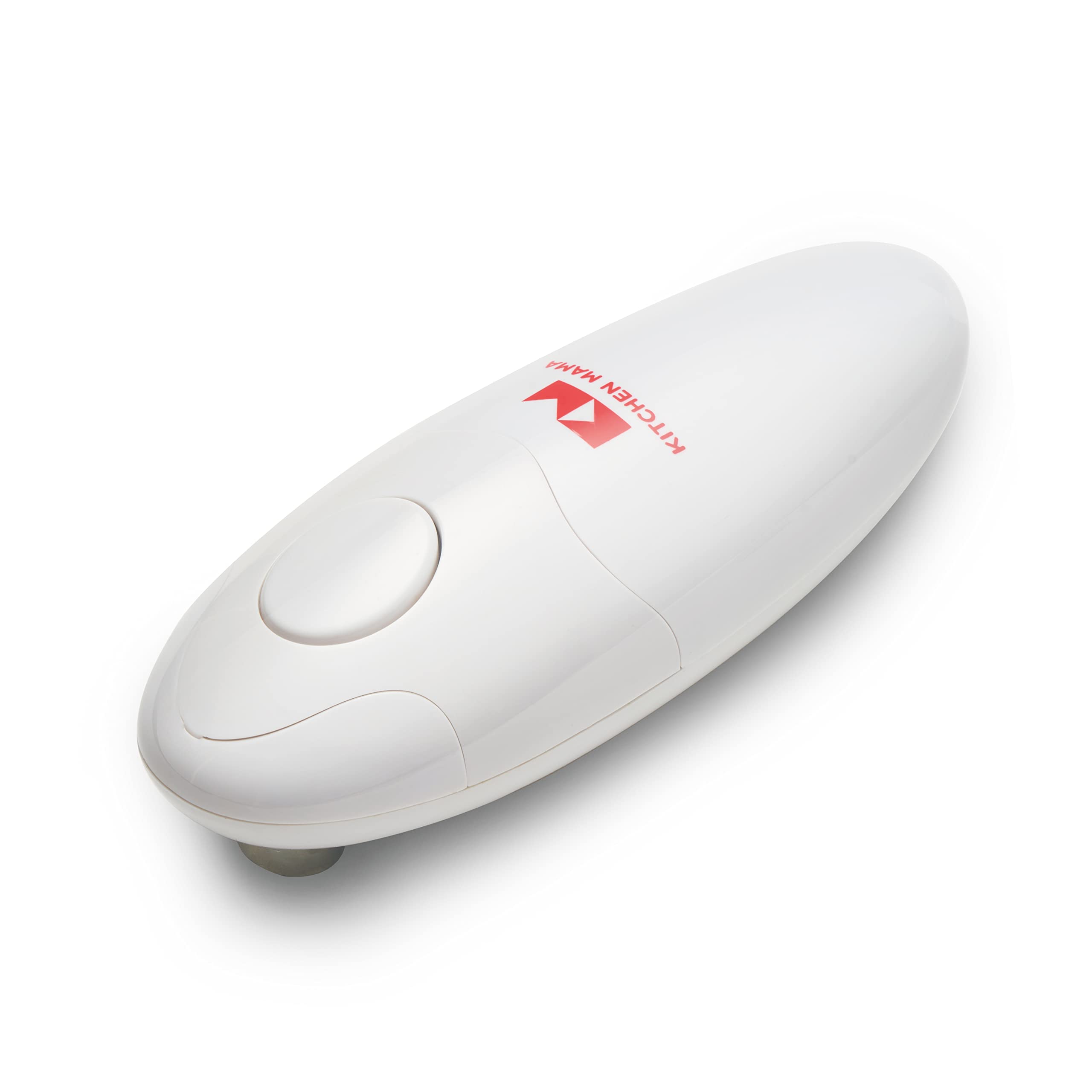 Kitchen Mama Auto Electric Can Opener Open Your Cans With A Simple Press Of Button - Automatic, Hands Free, Smooth Edge, Food-Sa