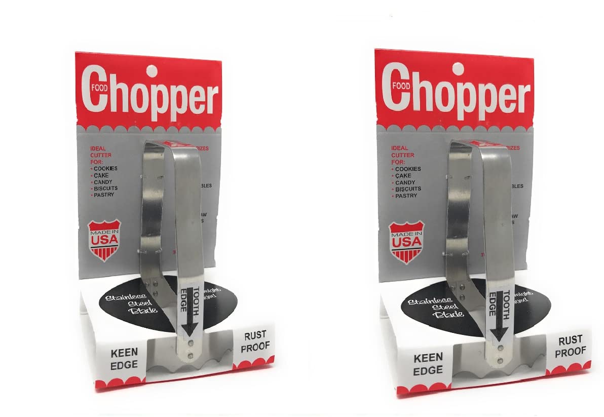 2 Pack Of Kwik-Kut Cutlery Serrated Food Chopper