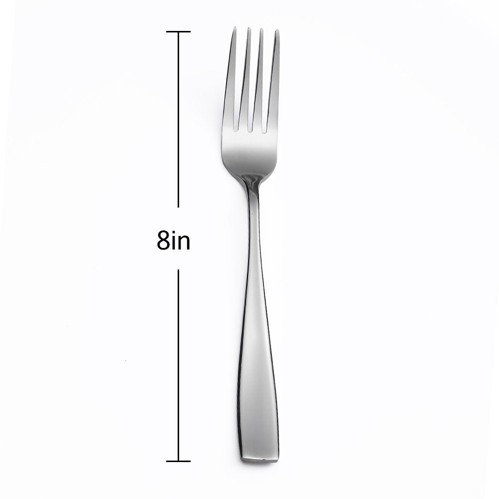 Eslite Stainless Steel Dinner/Salad Forks Set,24-Piece,8 Inches